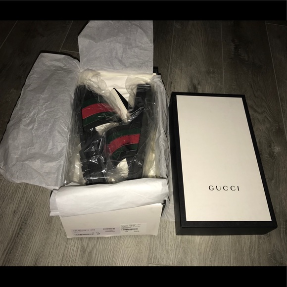 Gucci Other - Men’s Authentic Black Gucci Flip Flops Size 12